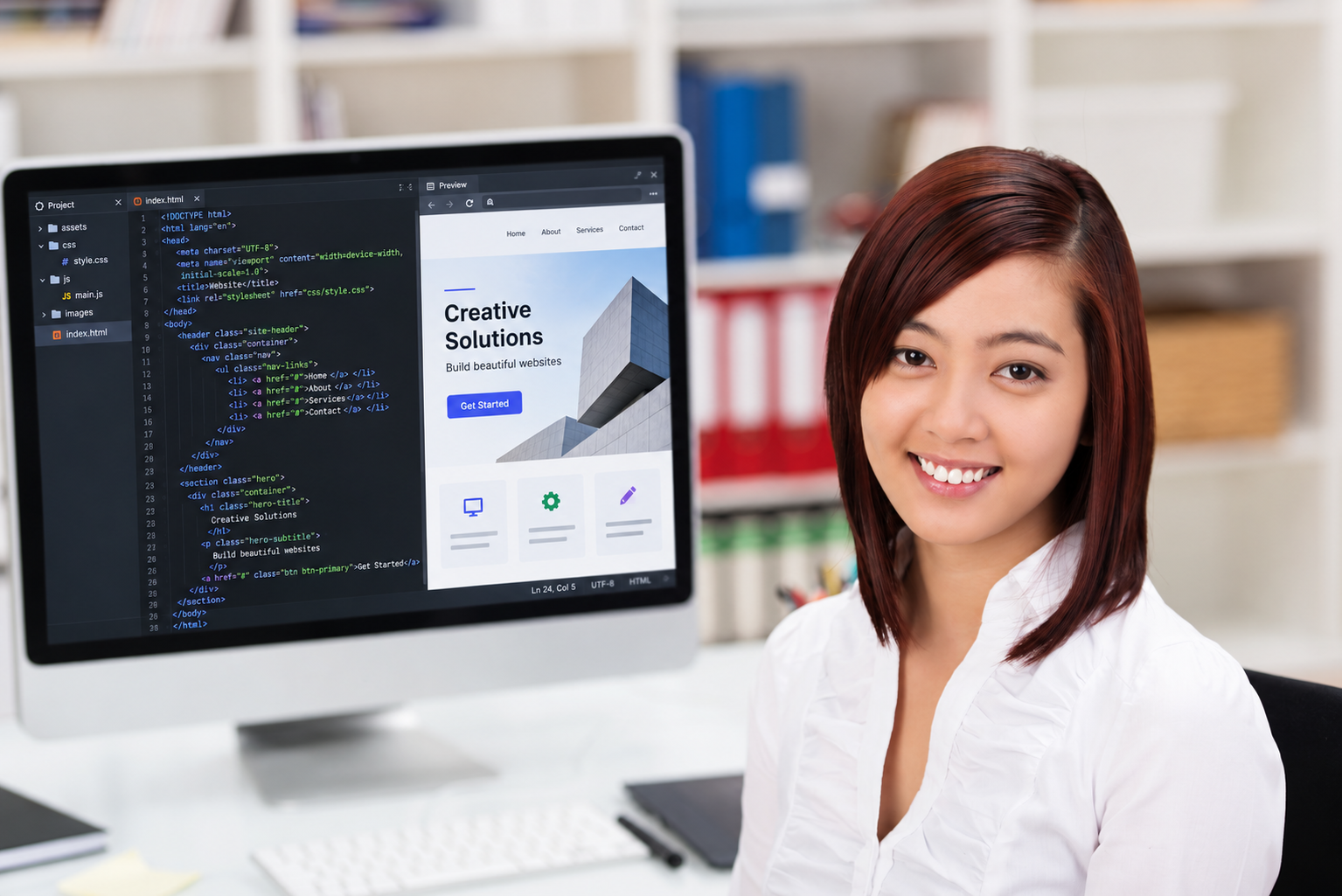 ウェブサイト制作の現場