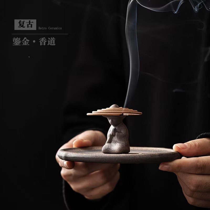 【一造型｜靜心小僧香座】