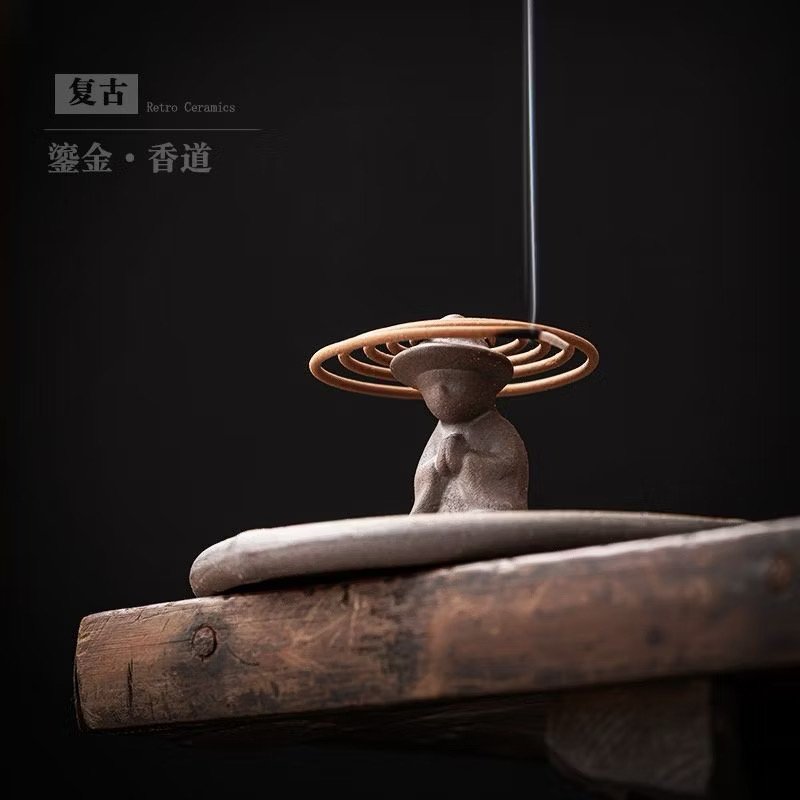 【一造型｜靜心小僧香座】