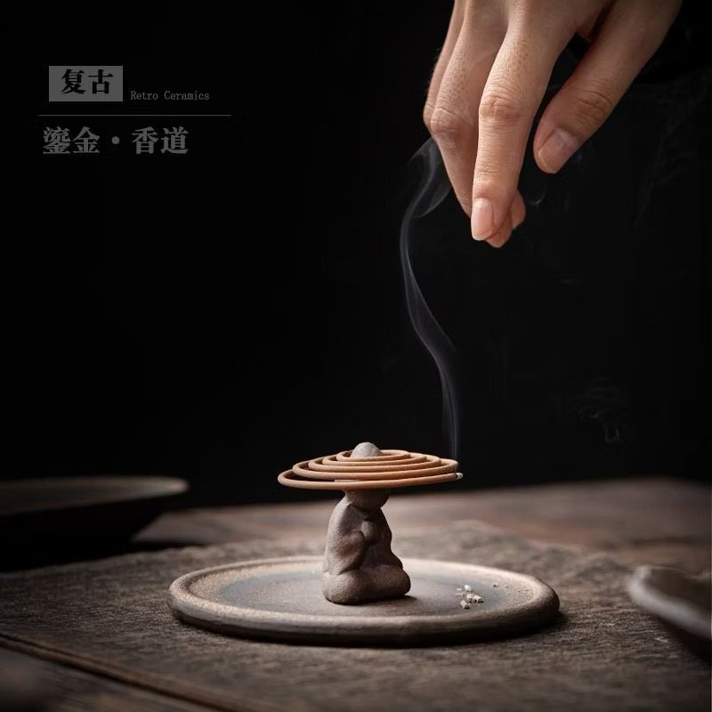 【一造型｜靜心小僧香座】